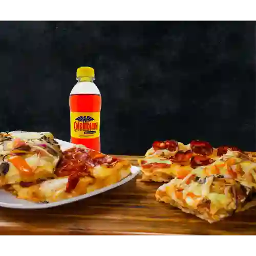 Combo 4 Pizzas + Gaseosa de 400ml