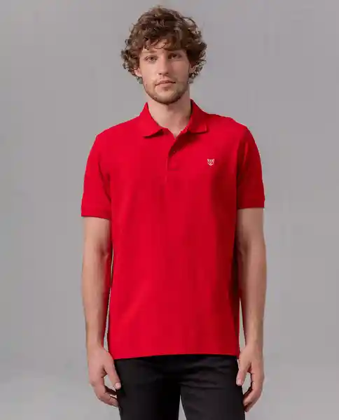 Camiseta Hombre Rojo Talla S 191557M Rifle