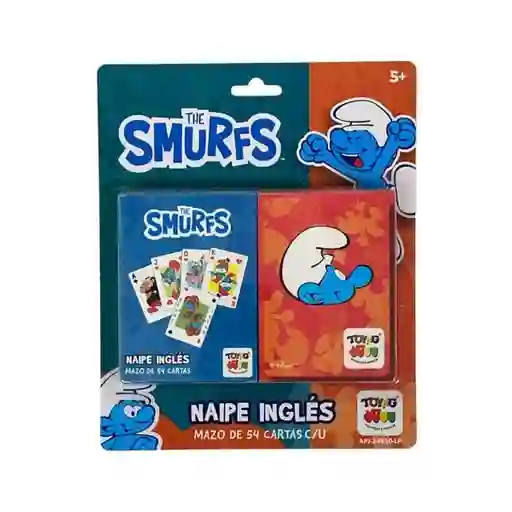Toyng Juego de Mesa Naipe Pitufos