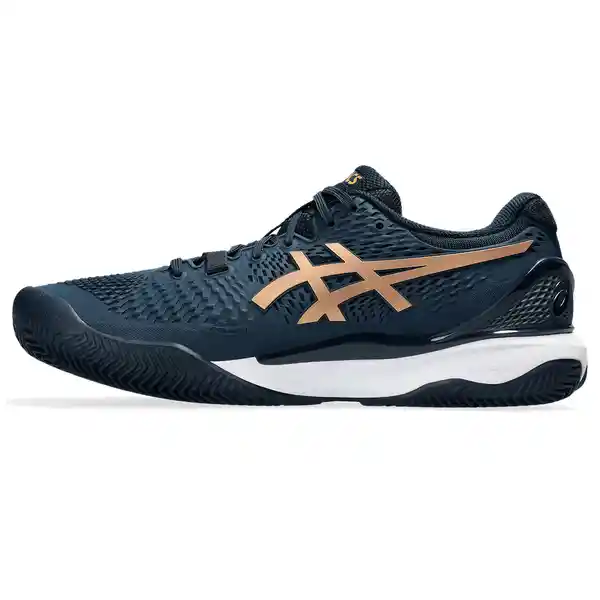 Asics Zapatos Gel-Resolution 9 Clay Para Hombre Azul Talla 9