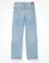 Jean Rígido Mujer Azul Talla 10 American Eagle