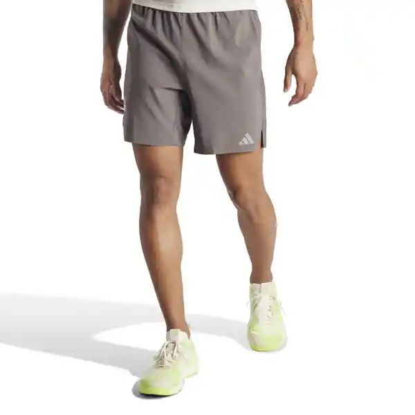 Adidas Short Hiit 3s Mes Para Hombre Gris Talla S7