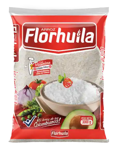 Florhuila Arroz Blanco con Vitaminas 