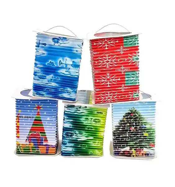 Farol Cuadrado Navidad Gomez Lotero