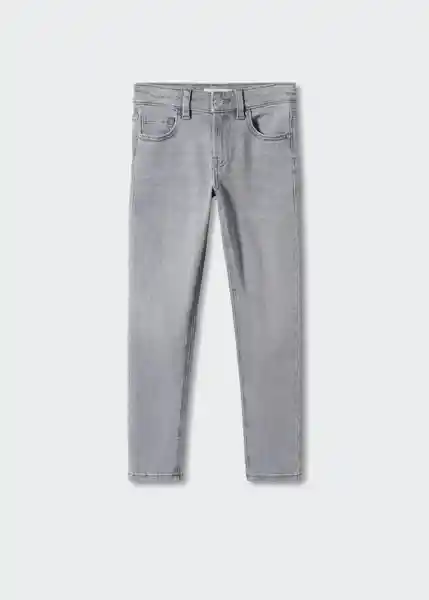 Jean Slim4 Tejano Gris Talla 05 Niños Mango