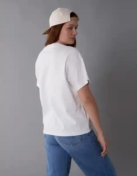 Camiseta Mujer Blanco Talla X-LARGE 9998100 American Eagle