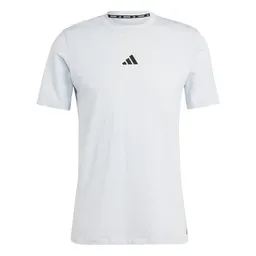 Adidas Camiseta Wo Logo Tee Para Hombre Azul Talla L