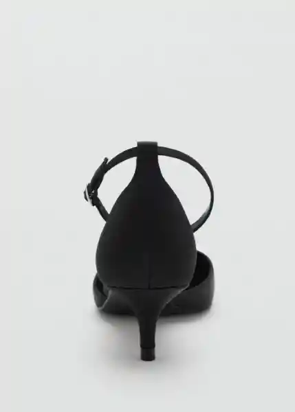 Zapatos Derek Negro Talla 38 Mujer Mango
