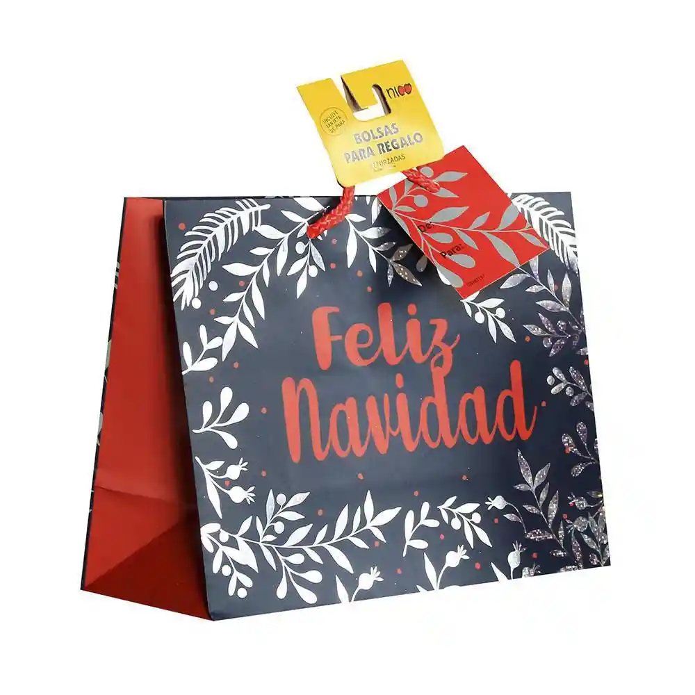 Nico Bolsa de Regalo Navidad Premium Pequeña Surtido