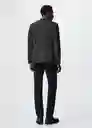 Blazer Americana Verner Gris Talla 52 Hombre Mango