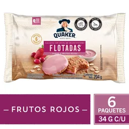 Quaker Galletas Avena Frutos Rojos 34 g