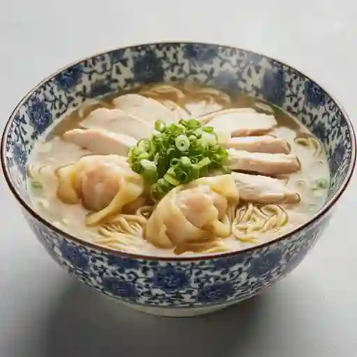 Sopa Wonton con Pasta