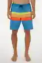 ONeill Short de Baño Hyperfreak Heist Line Am Azul Talla 34