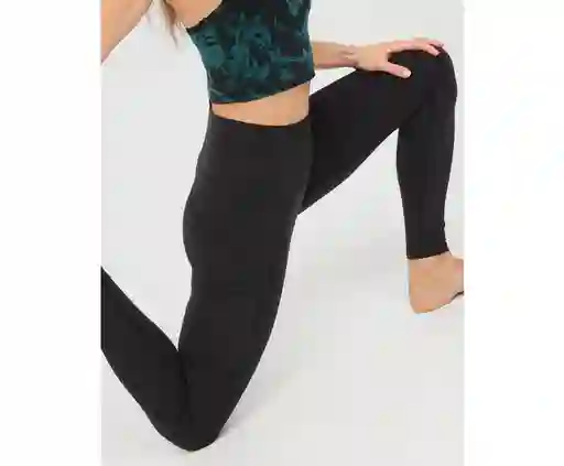 Leggings Negro Talla Lg Reg Aerie American Eagle