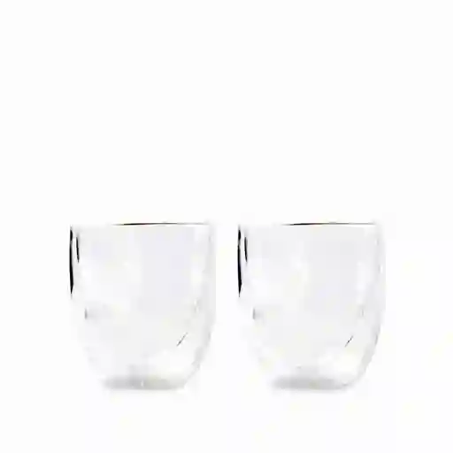 Set Vaso Doble Pared Para Licor 240 mL Ambiente Gourmet
