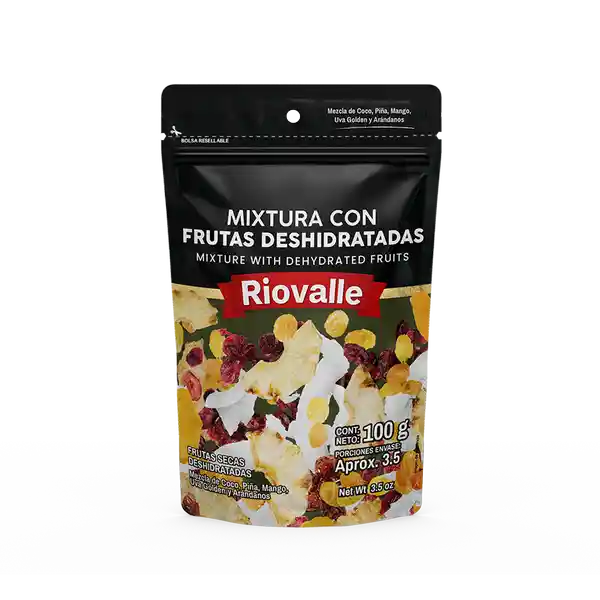 Riovalle Mixtura Frutas Deshidratadas