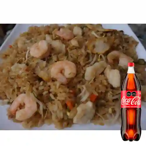 Combo Arroz Chino2 Personas + Coca Cola Original 1.5 L