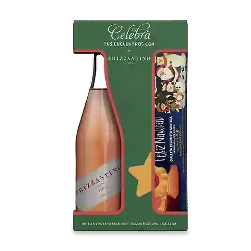 Frizzantino Set Vino Rose + Galleta