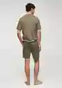 Pijama Sleep Khaki Talla L Hombre Mango