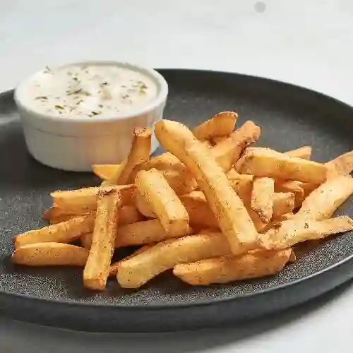 Papas con Tzatziki