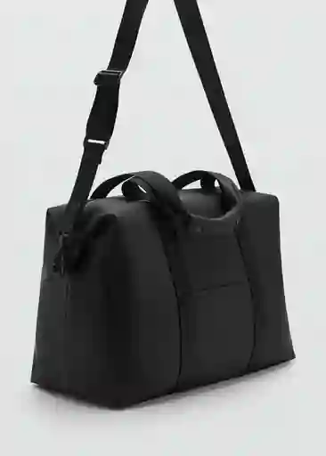 Bolso Week Gum Negro Hombre Mango