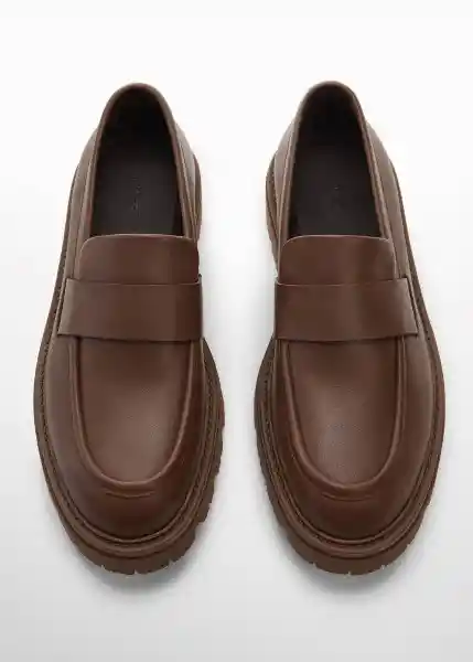 Zapatos Noto Chocolate Talla 40 Hombre Mango