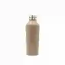 Botella Doble Pared en Acero Taupe Ambiente Gourmet