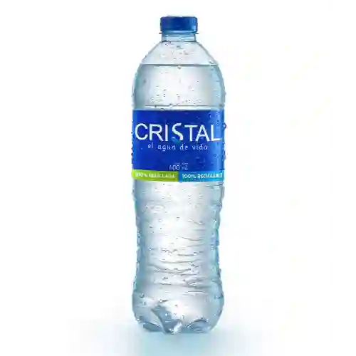 Agua Cristal Sin Gas 600 ml