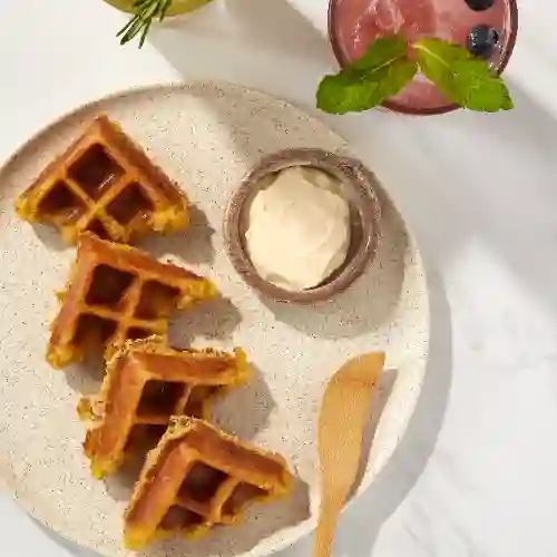 Waffle de Choclo