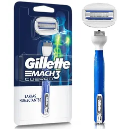 GILLETTE Mach 3 Cuerpo Cuchilla de Afeitar 1 Ud