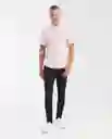 Camisa Neru Neck Manga Corta Rosa Nouveau Claro S Chevignon