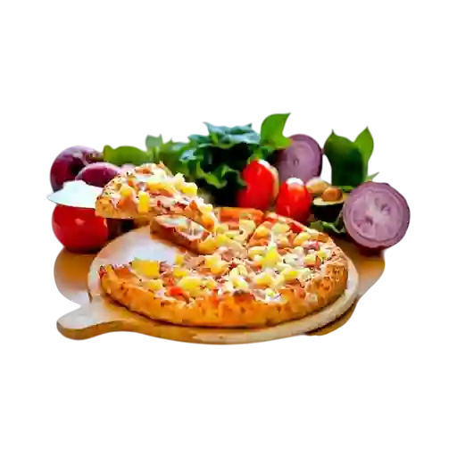 Pizza Larga Hawaiana