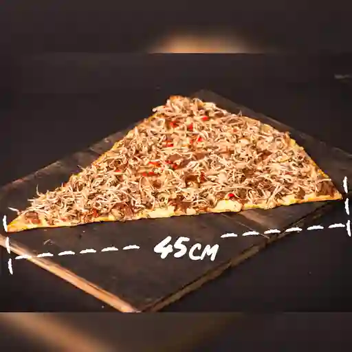 Pizza carne teriyaky 4 porciones