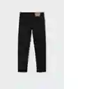 Pantalón Pavia Negro Talla 06 Niños Mango