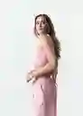 Top Ava Mujer Rosa Dulce Medio Talla XS-S 353G350 Naf Naf