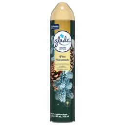Glade Ambientador Edición Limitada Pino Encantado Aerosol 400 mL
