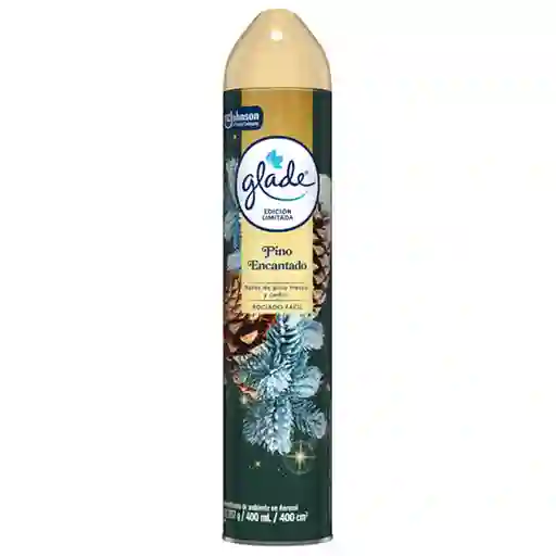 Glade Ambientador Edición Limitada Pino Encantado Aerosol 400 mL
