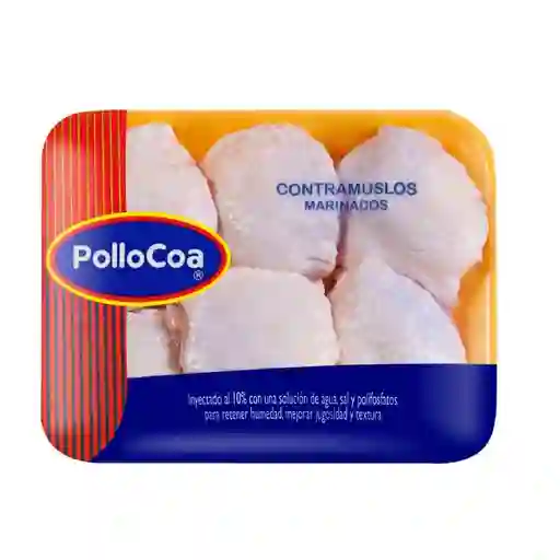 Pollocoa Contra Muslo de Pollo Marinados