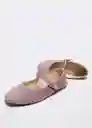 Zapato Elvira Rosa Pastel Talla 30 Niñas Mango