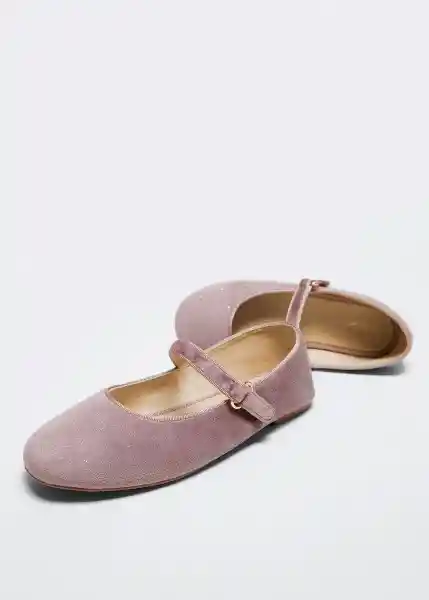 Zapato Elvira Rosa Pastel Talla 30 Niñas Mango