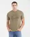 Camiseta Motel Graphic Verde Cerro Oscuro T M Chevignon