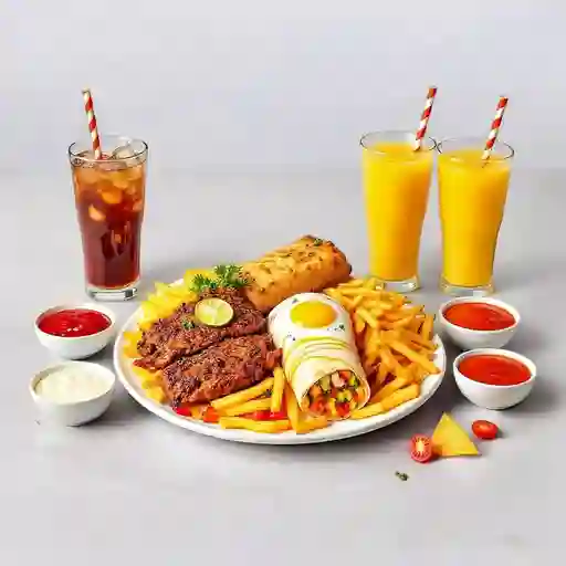 Bandeja Mixta Para Compartir En Familia