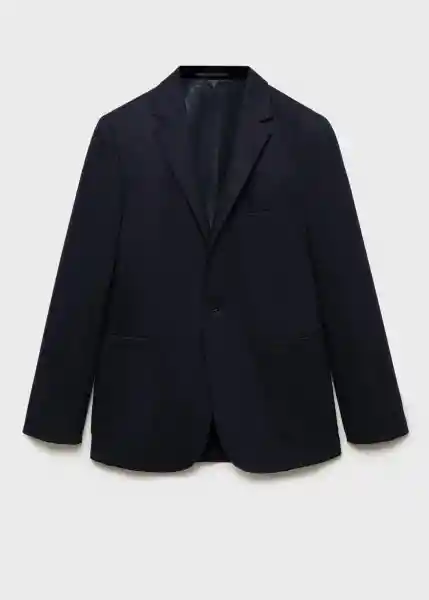 Blazer Americana Monza Navy Talla 46 Hombre Mango