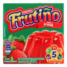 Frutiño Gelatina en Polvo Sabor Fresa