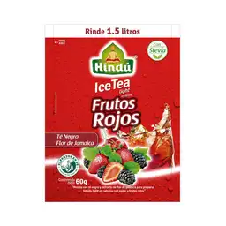 Hindú Té en Polvo Ice Tea Sabor a Frutos Rojos