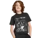 Adidas Camiseta Manga Corta Mndo Gfx T Unisex Negro Talla XL