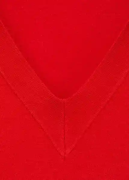 Jersey Jan Rojo Talla S Mujer Mango