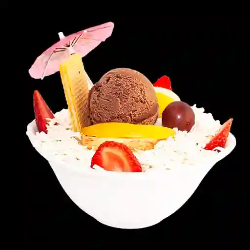 Ensalada Junior con Helado
