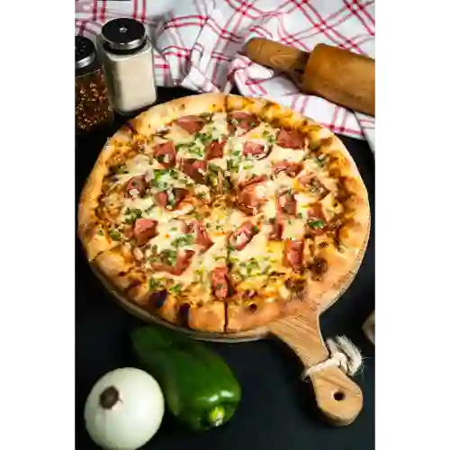 Pizza Jamon Pimenton Cebolla