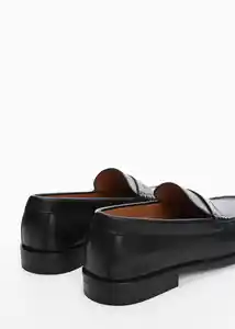 Zapatos Clásico Negro Talla 46 Hombre Mango